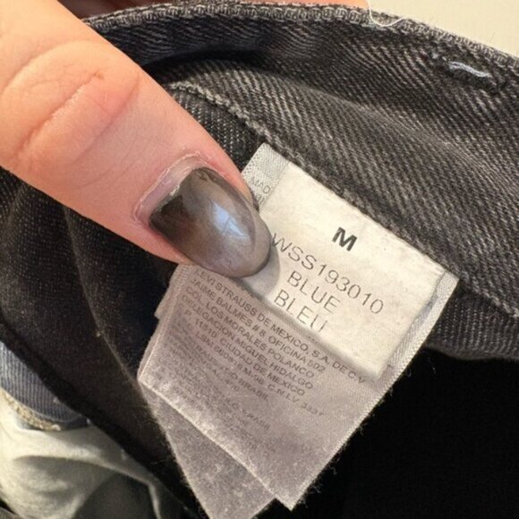 LEVI x VETEMENTS JEANS COLLAB- RECONSTRUCTED DENIM - Picture 11 of 13